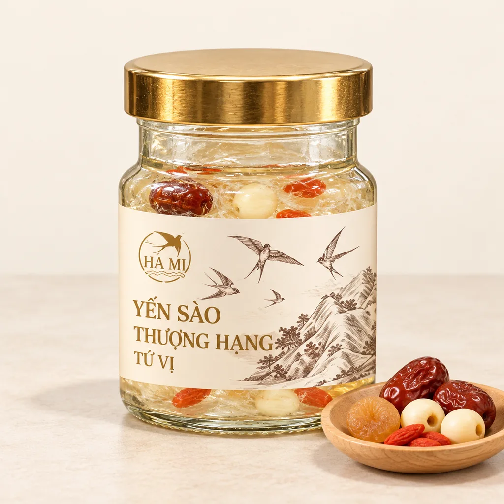 Yến Sào Thượng Hạng Tam Vị / Tứ Vị (Hũ 75ml)